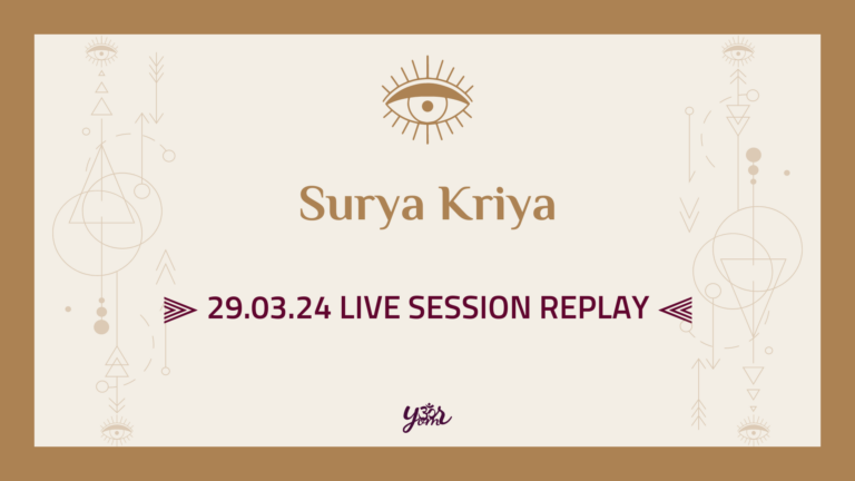 Your Om Sangha - Live Session - Surya Kriya