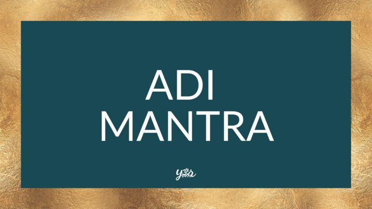 Adi Mantra
