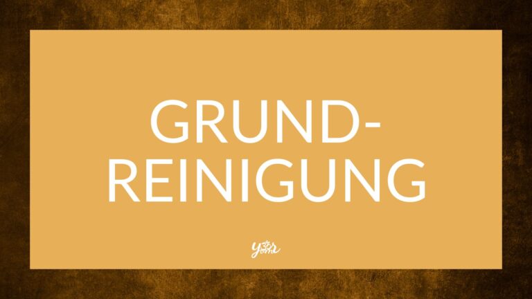 Grundreinigung